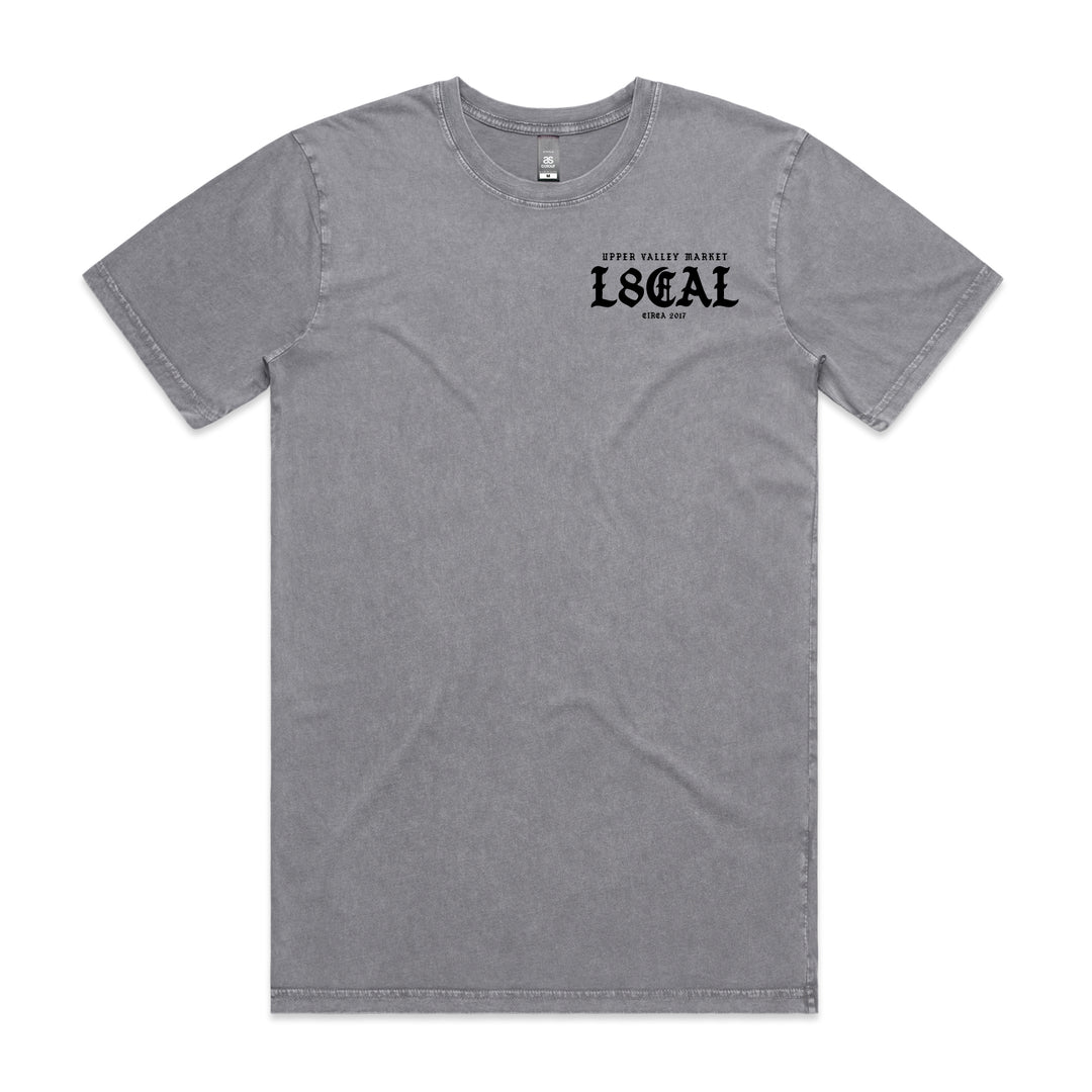 L8CAL Tee – Ash Stone Wash