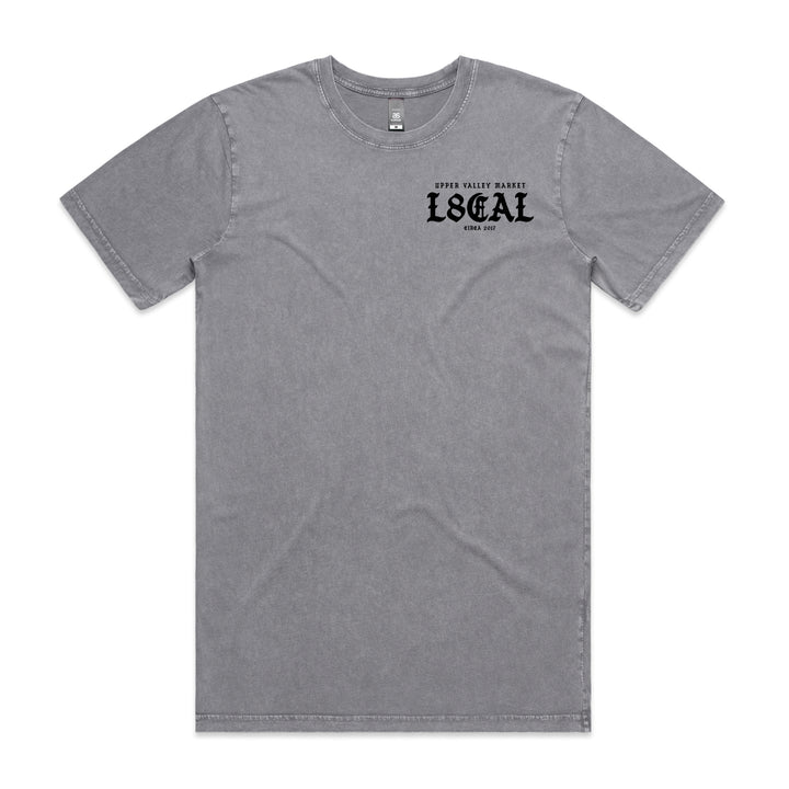 L8CAL Tee – Ash Stone Wash