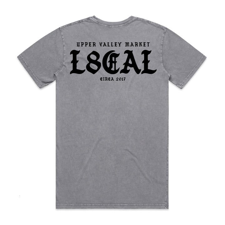 L8CAL Tee – Ash Stone Wash