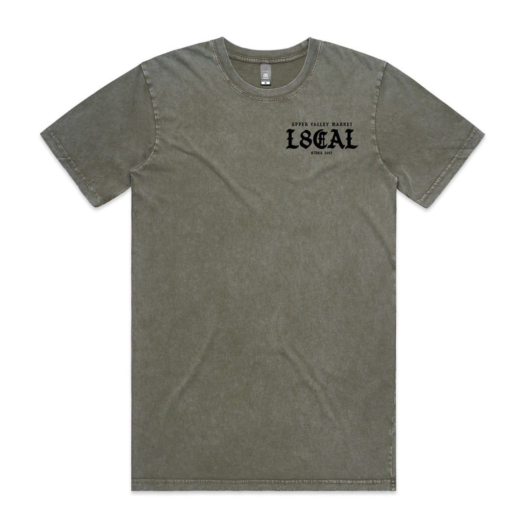 L8CAL Tee – Moss Stone Wash